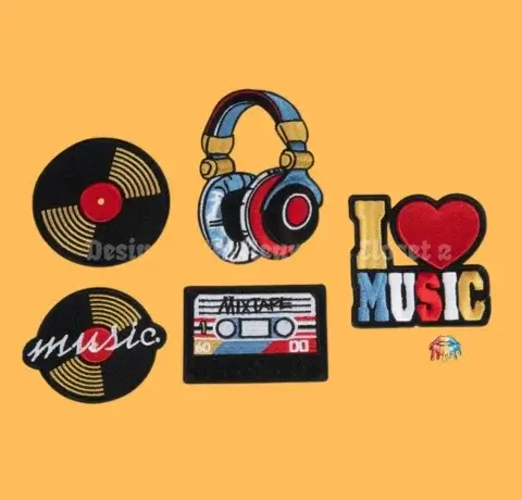 Music and Arts-Inspired Patches