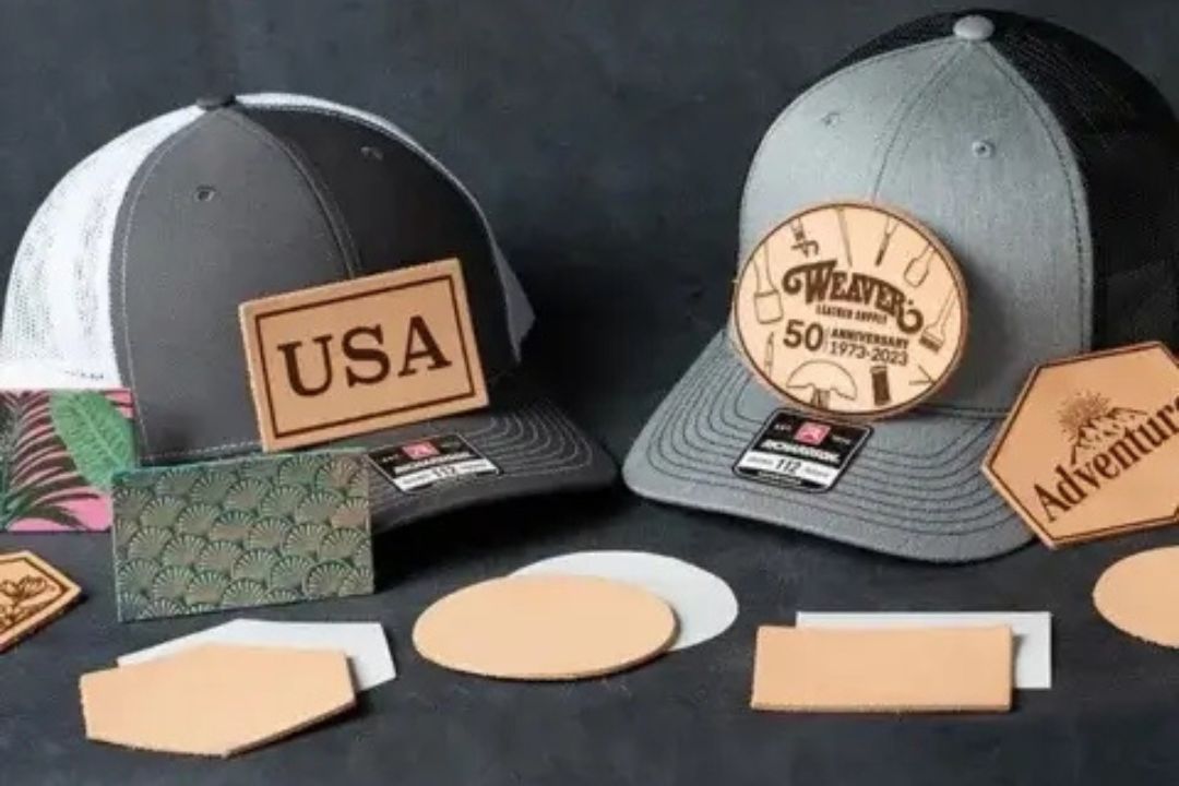 Leather Custom Hats Patches Wholesale