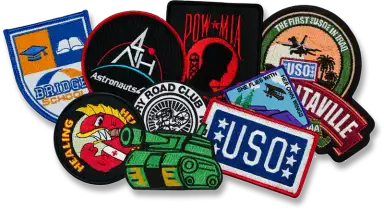 Custom Patches Mockups Cluster