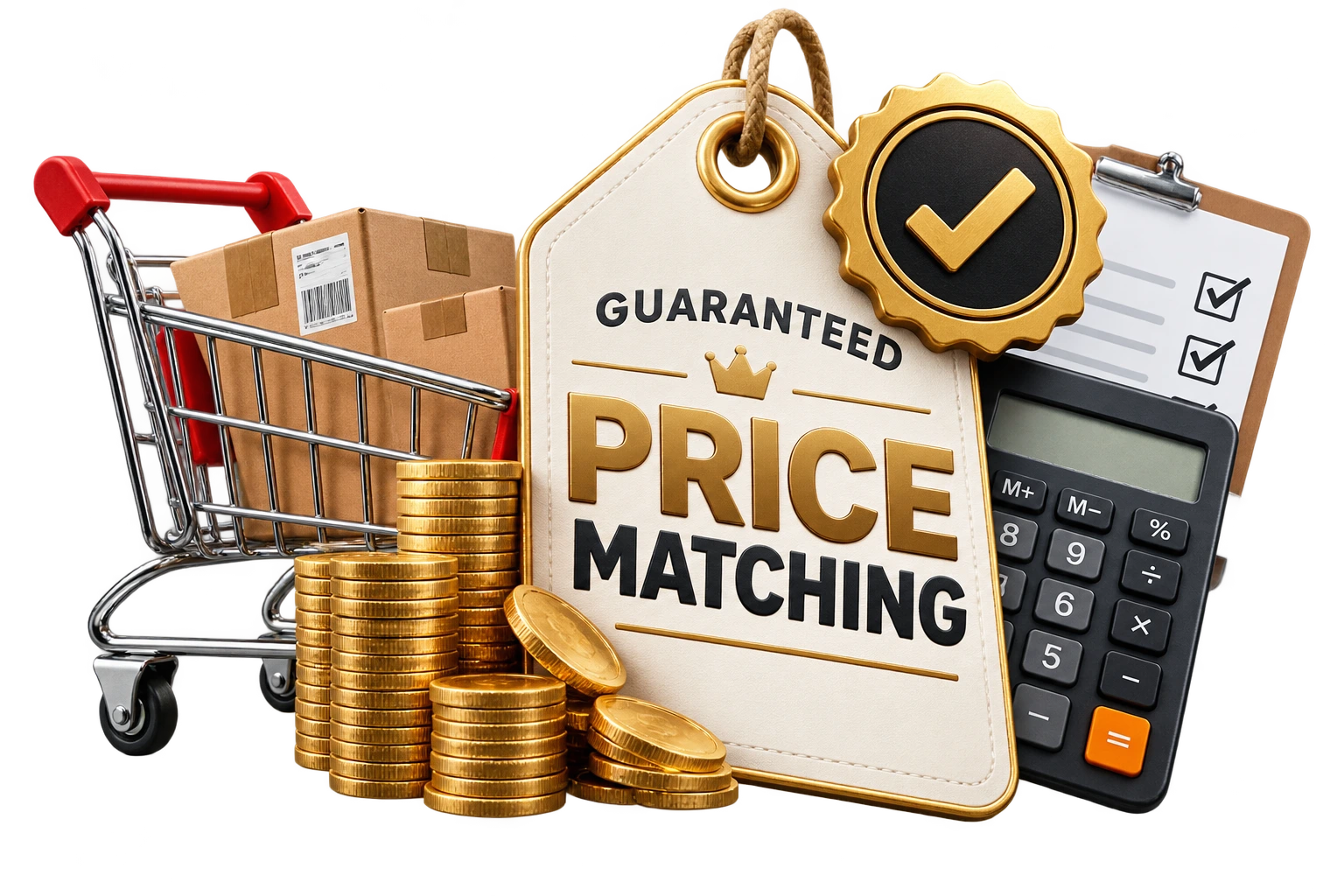 GUARANTEED Price Matching