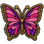 Custom Glitter Patches
