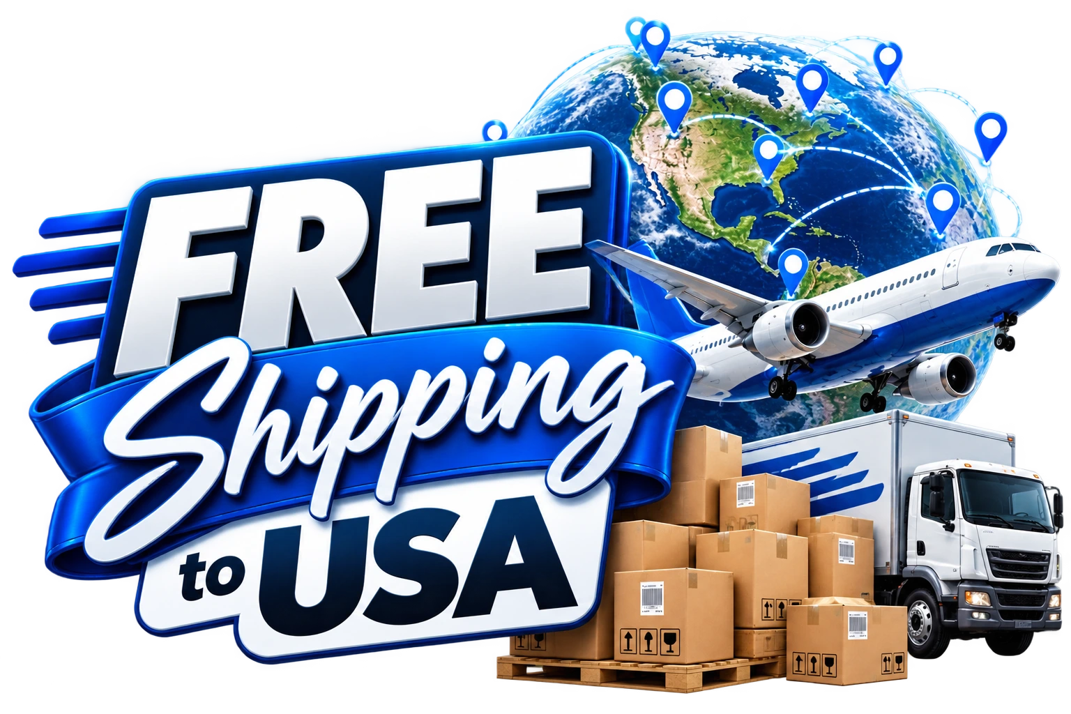 FREE Shipping to USA