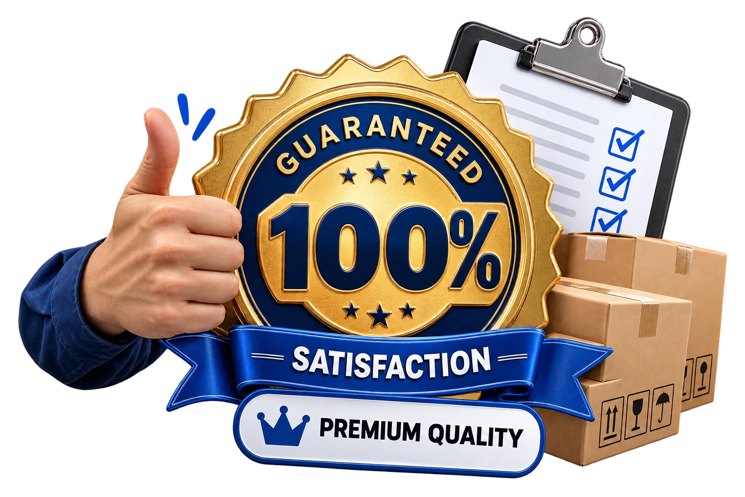 GUARANTEED 100% Satisfaction