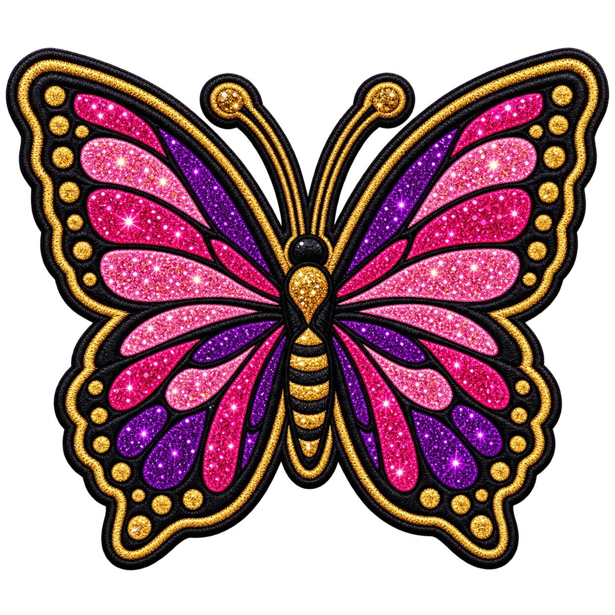 Custom Glitter Patches